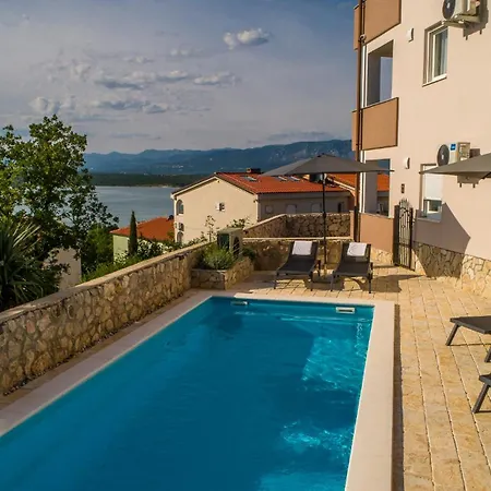 Tries With Heated Pool In Klimno